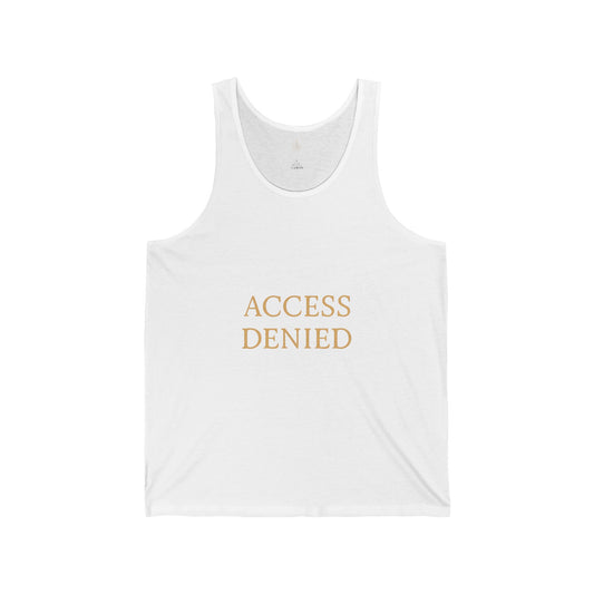 Access Denied Unisex Tank